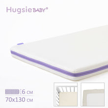 HugsieBABY透氣水洗嬰兒床墊(含嬰兒床單) 70×130cm
