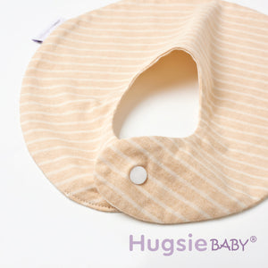 HugsieBABY 有機棉圍兜(口水巾/口水肩)