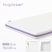HugsieBABY透氣水洗嬰兒床墊(含嬰兒床單) 70×120cm