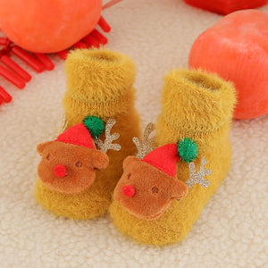 嬰兒襪 BB襪 棉襪 保暖襪 造型襪 地板襪 學步襪 卡通襪 聖誕公仔襪 