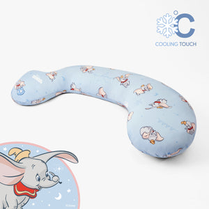 Hugsie涼感小飛象系列孕婦枕  讓Q萌逗趣的小飛象系列商品，療癒孕媽咪的心！ 抱著Dumbo造型孕婦枕一同振耳高飛 、迎向無拘無束的孕期之旅！