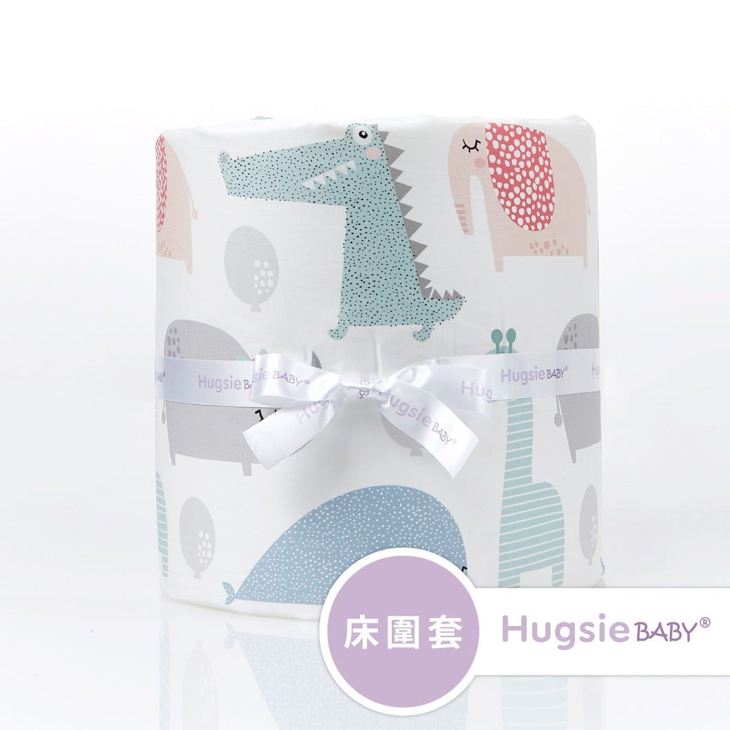 HugsieBABY 防撞嬰兒床圍套單售 - 懶洋洋(300cm) - WecareU Shop