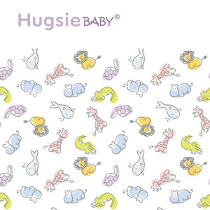 HugsieBABY寶貝防蟎抱枕 - 美國棉動物塗鴉 - WecareU Shop