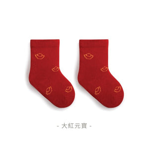 寶寶中筒新年襪 M (適用於12 - 18月) - WecareU Shop