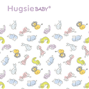 Hugsie BB枕 HugsieBaby美國棉動物塗鴉 HugsieBaby BB小抱枕