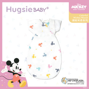 HugsieBABY迪士尼系列成長蝶型包巾(竹纖維款)